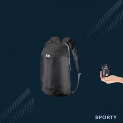 შავი დასაკეცი ჩანთა 10ლ