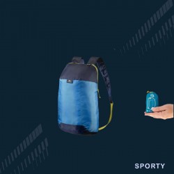 ცისფერი დასაკეცი ჩანთა 10ლ