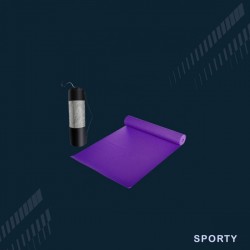 იასამნისფერი იოგა მატი 4მმ სისქე 60სმ სიგანე