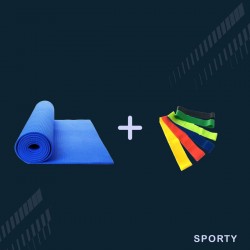 სეტი (იოგა მატი და 1 ცალი რეზინი) სეტი (იოგა მატი და 1 ცალი რეზინი)